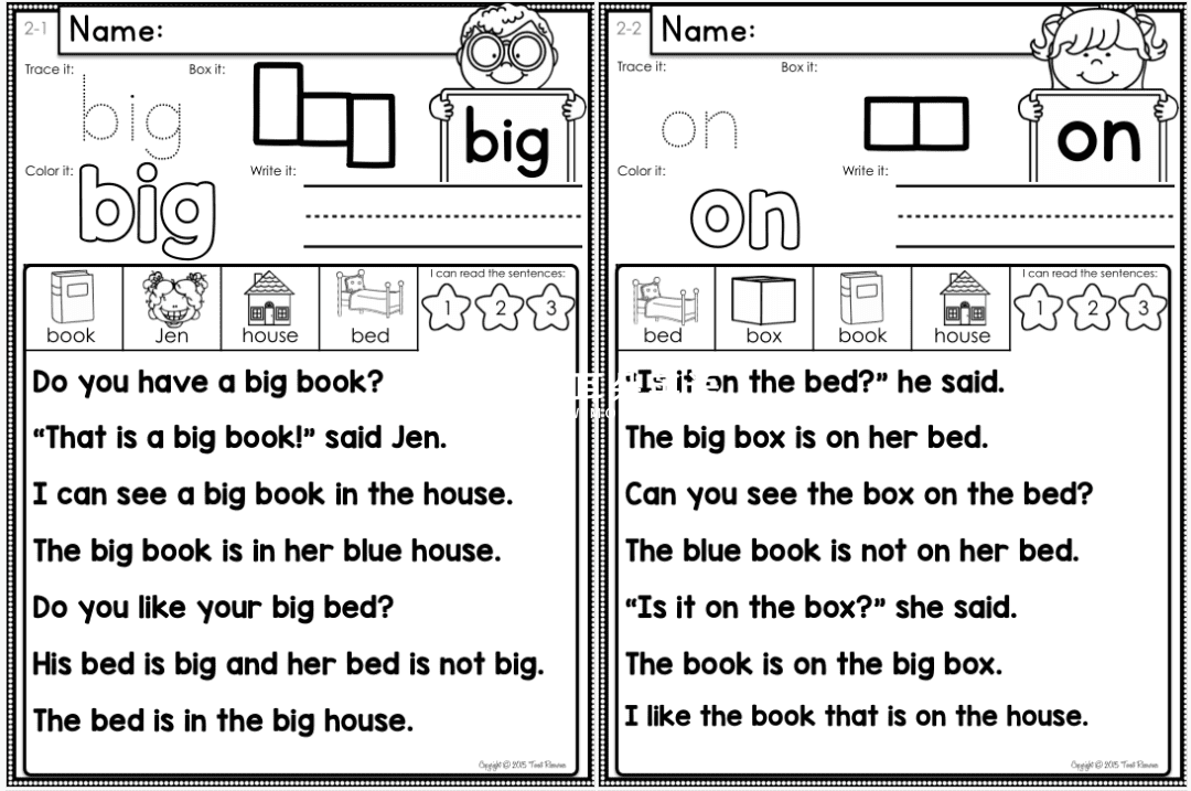 Sight Word Fluency and Word Work 图片9