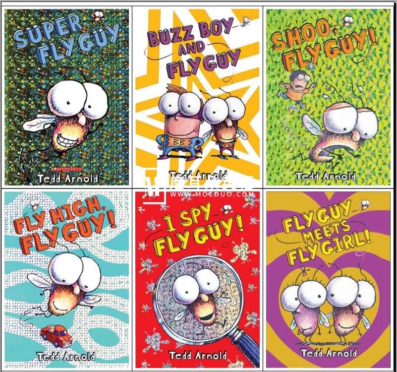 苍蝇小子The Fly Guy系列英文绘本，全15册，PDF合订版，百度网盘下载！-磨耳朵英语