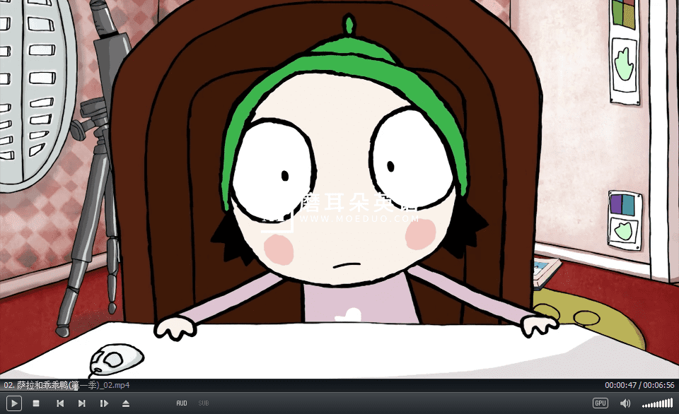 中文版《莎拉和小鸭子Sarah and Duck》全1-3季总120集，1080P高清视频，百度网盘下载！-磨耳朵英语