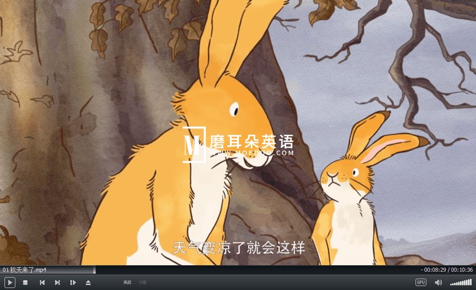 中文版《猜猜我有多爱你Guess How Much I Love You》中文动画片，全1-3季共78集，1080P高清视频带中文字幕，百度网盘下载！-磨耳朵英语