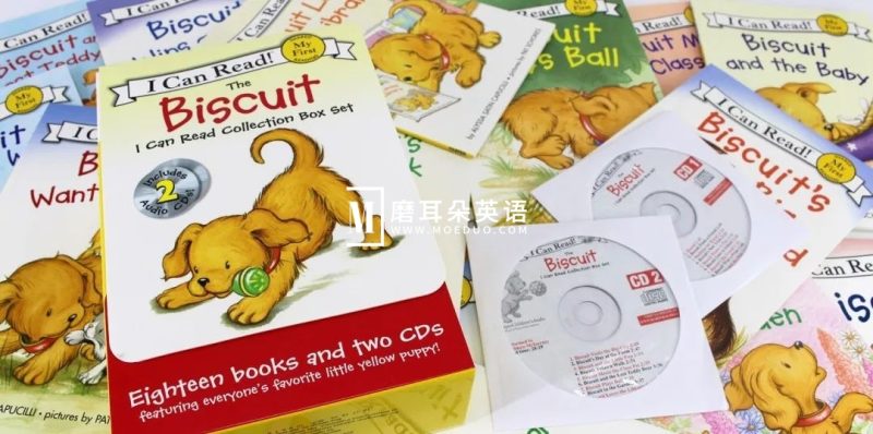 原版绘本《Biscuit饼干狗系列》I Can Read分级读物，全套高清PDF绘本+视频+音频+译文，百度网盘下载！-磨耳朵英语