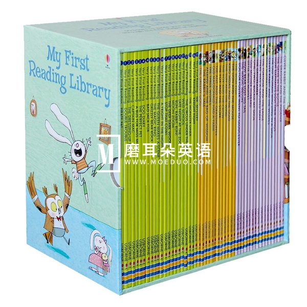 Usborne分级读物《My First Reading Library我的第一个图书馆》50册绘本+音频+练习册，百度网盘下载！-磨耳朵英语