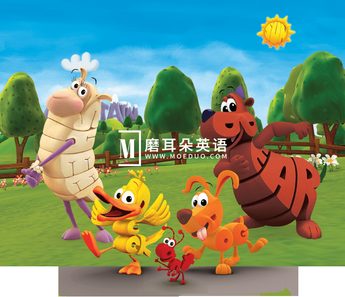 英文版动画片《WordWorld单词世界》自然拼读全三季共48集高清+90集标清视频动画+音频MP3+PDF练习册，百度网盘下载！-磨耳朵英语