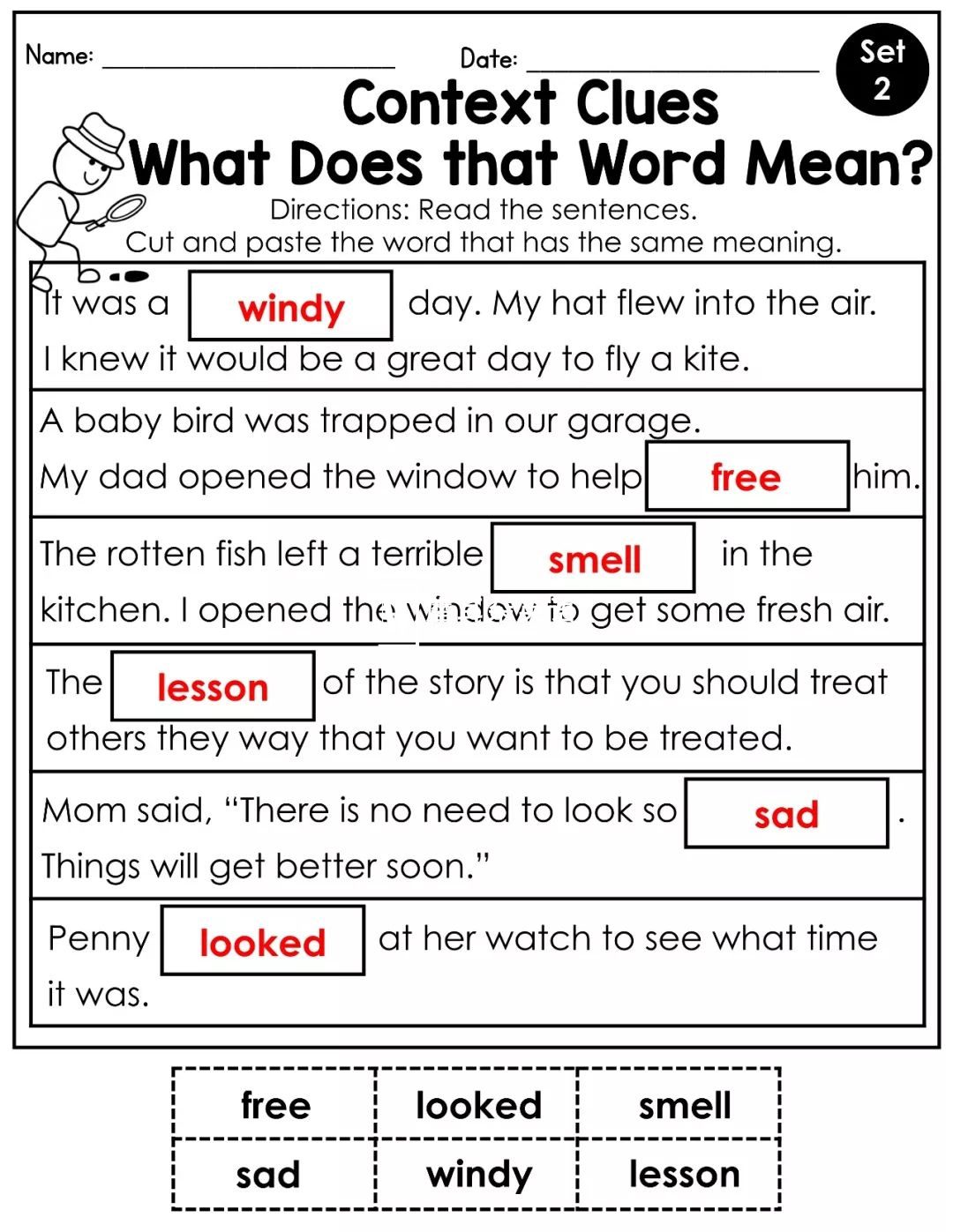 1st Grade Language Arts and Grammar MEGA Bundle 2nd Grade Language Arts and Grammar BUNDLE 图片37