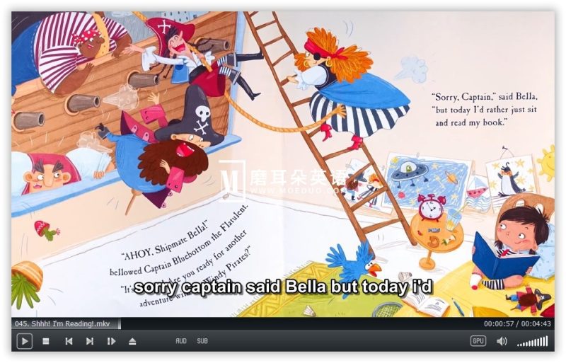 《Reading Children's Books》阅读儿童绘本读物故事书籍，全155集，1080P高清视频带英文字幕，百度网盘下载！-磨耳朵英语