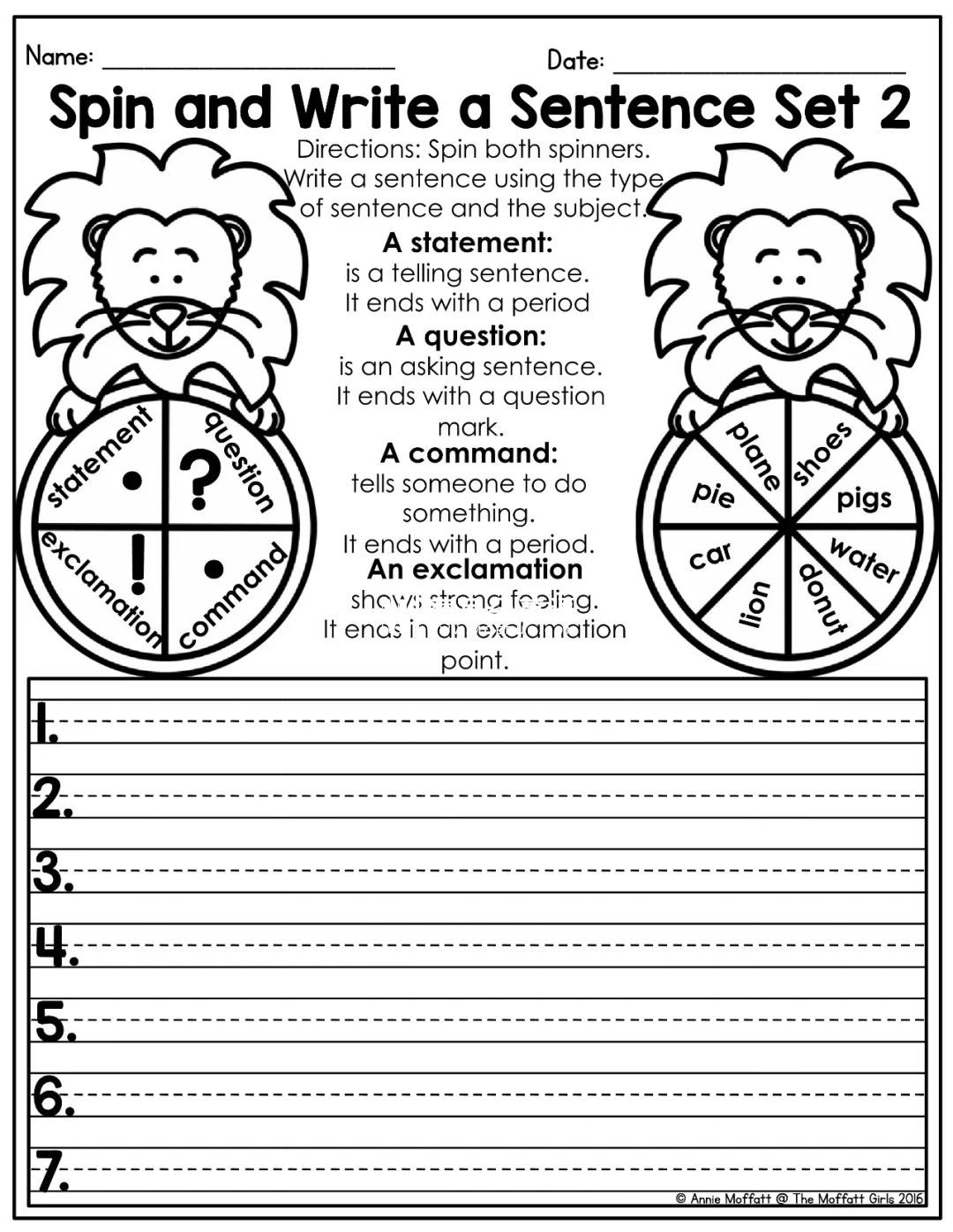 1st Grade Language Arts and Grammar MEGA Bundle 2nd Grade Language Arts and Grammar BUNDLE 图片21