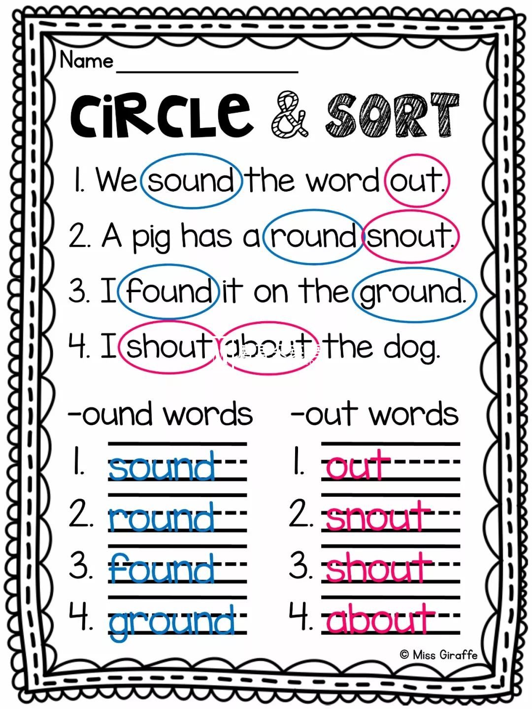 Phonics No Prep Massive MEGA Bundle 自然拼读练习册 图片27