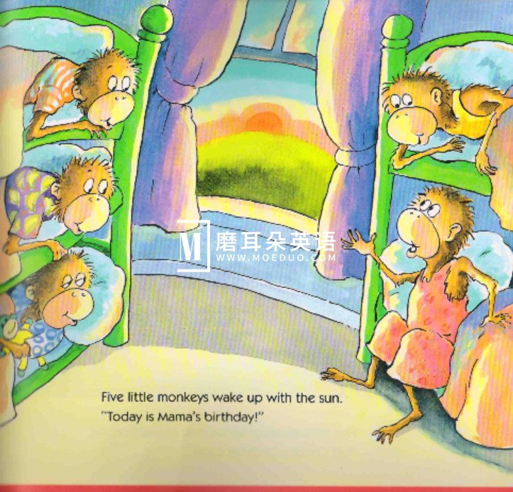 Five Little Monkeys 五只小猴子 图片5