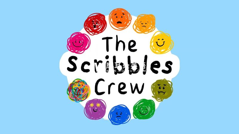YouTube亲子教育频道《The Scribbles Crew & Friends》全72集，1080P高清视频带英文字幕，百度网盘下载！-磨耳朵英语