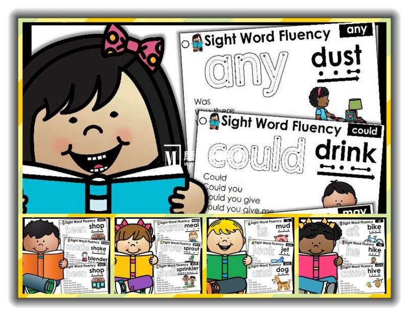 《Sight word fluency pyramid sentences》全5册高频词金字塔高清PDF练习册，百度网盘下载！-磨耳朵英语