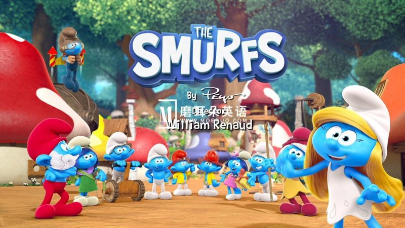 英文动画片《The Smurfs 新版蓝精灵》全1-2季共62集，1080P高清视频带英文字幕，百度网盘下载！-磨耳朵英语