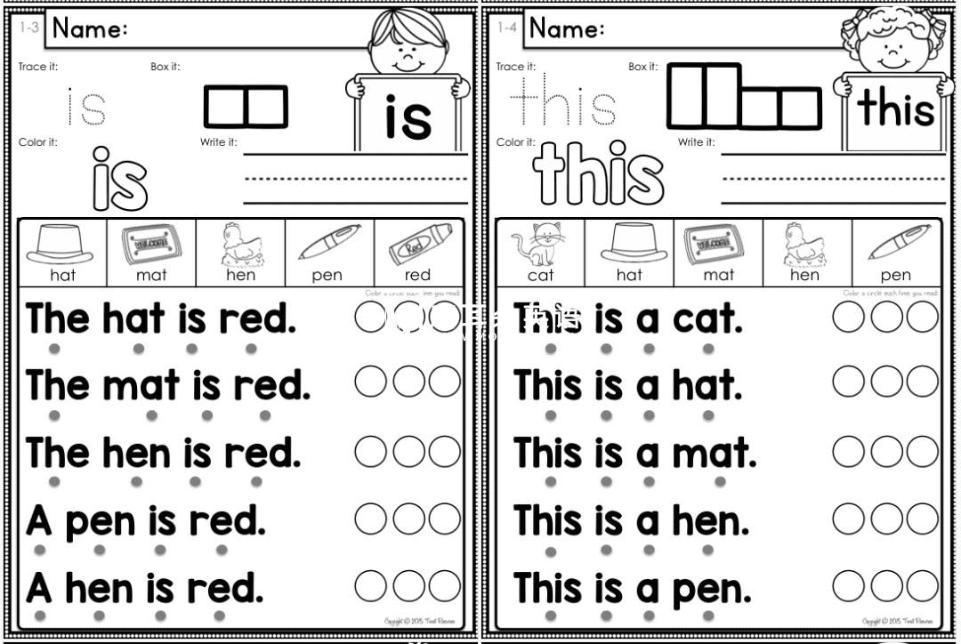 Sight Word Fluency and Word Work 图片3