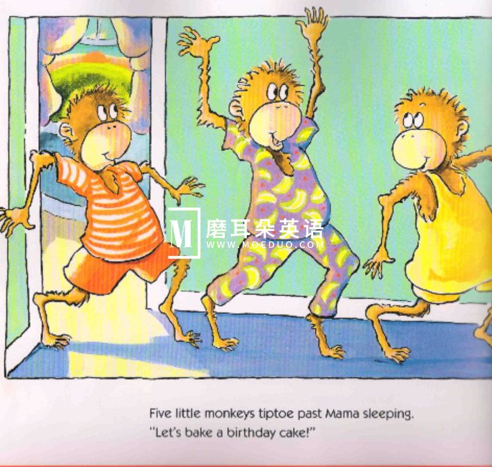 Five Little Monkeys 五只小猴子 图片7