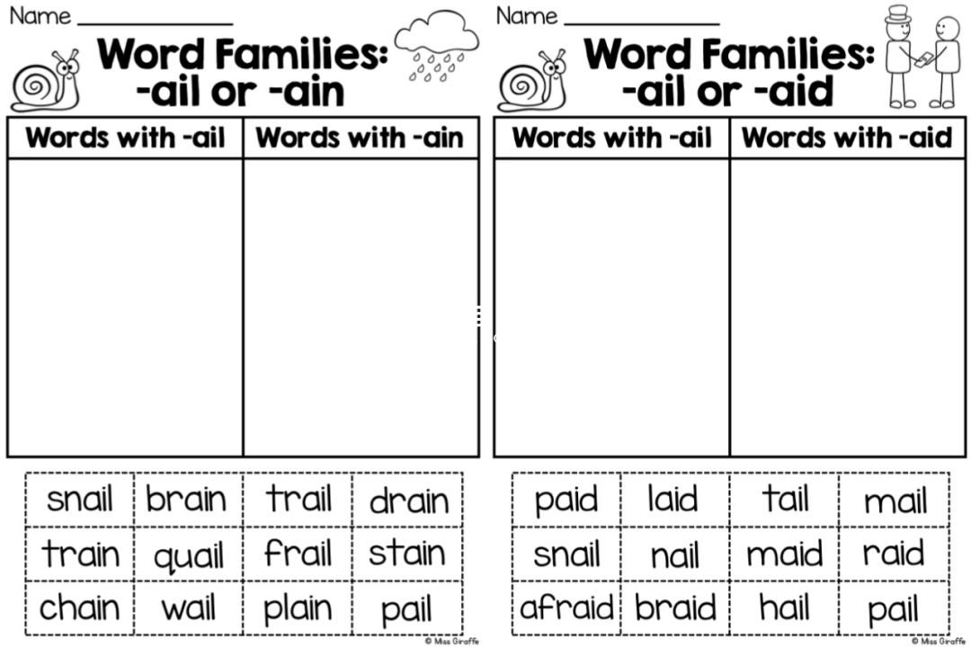 Phonics No Prep Massive MEGA Bundle 自然拼读练习册 图片15