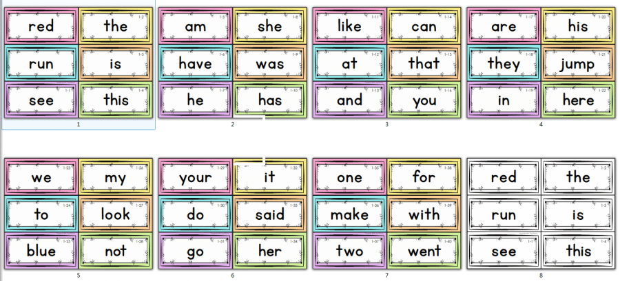 Sight Word Fluency and Word Work 图片5